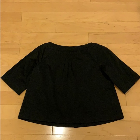 Theory cropped cotton jacket size 2 - Picture 3 of 8